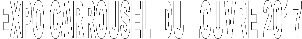 EXPO CARROUSEL  DU LOUVRE 2017